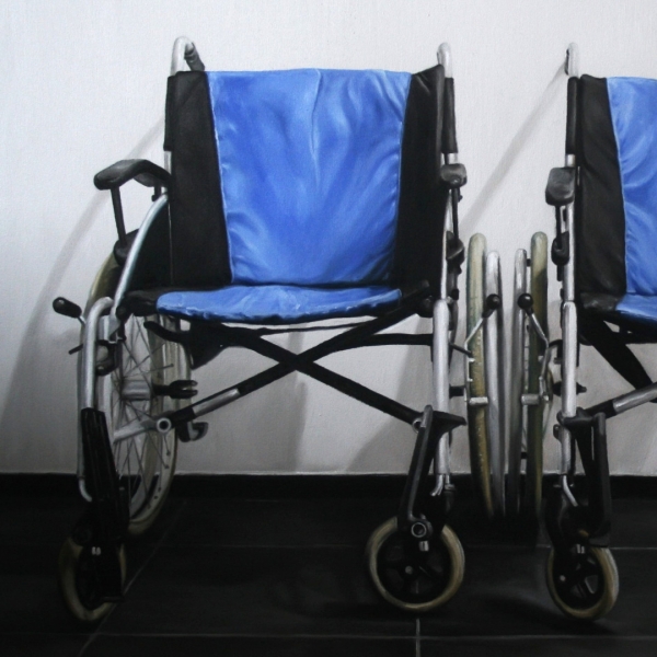 Blue chairs
